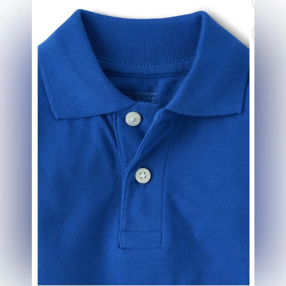 The Children's Place Toddler Uniform Soft Pique Short Sleeve Polo! Size 2T.